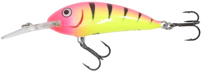 Rumble Shad Walleye Crankbait (Bubblegum Tiger)