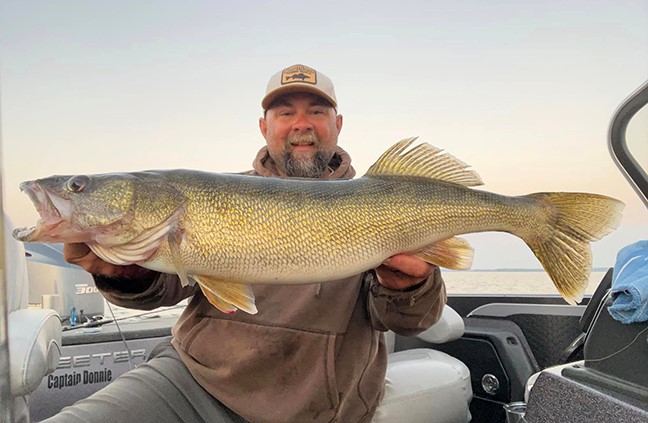 Spinning Into River Walleyes
