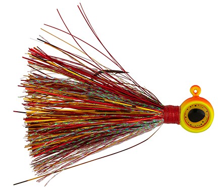 Walleye Tinsel Flashtail Jig