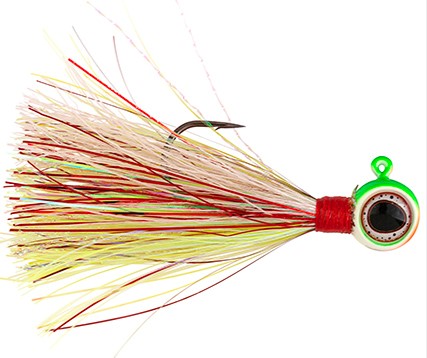 Walleye Tinsel Flashtail Jig