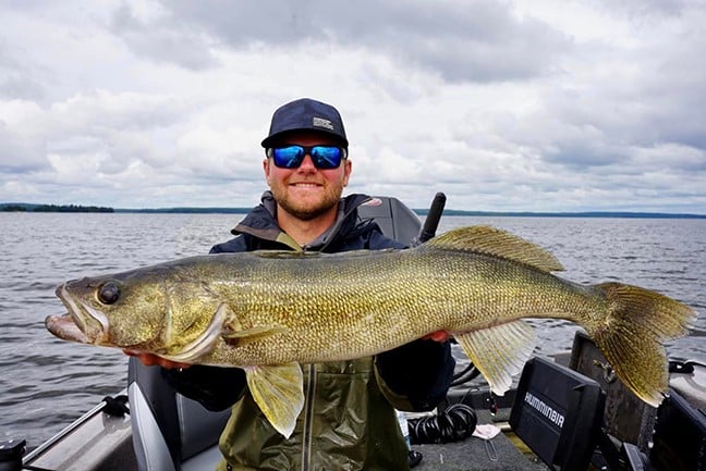 Spinning Into River Walleyes