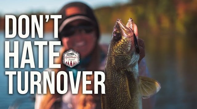 Catch Fall Turnover Walleyes