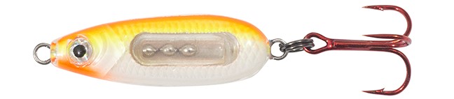 Glass Buck-Shot Spoon (Super-Glo Chub)