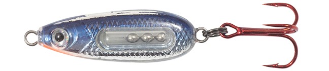 Glass Buck-Shot Spoon (Silver Shiner)