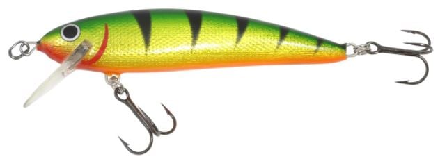 The crankbait, Rumble Shiner in Gold Perch color