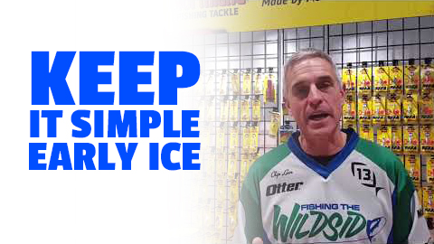 Early Ice Walleye Tackle - Chip Leer
