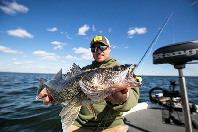 Deep-Vee Jig Walleye