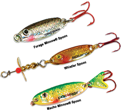 Forage & Macho Minnow, Whistler, Jigging Spoons - Northland Tackle