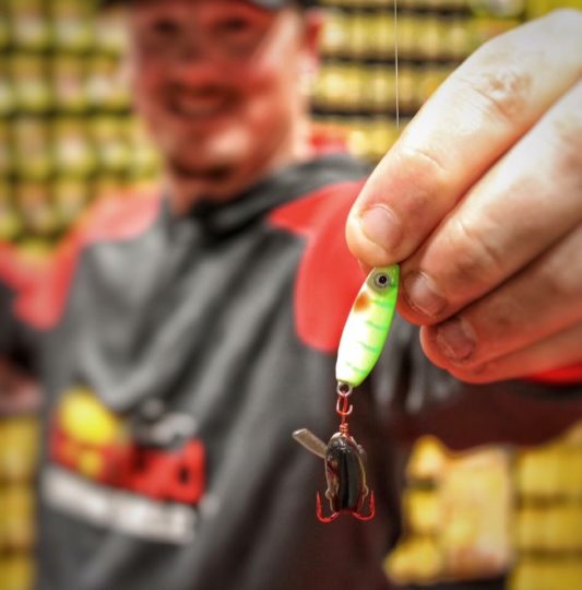 Ice fishing spoon