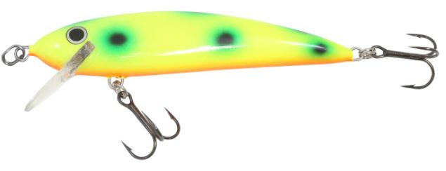 The crankbait, Rumble Shiner in Sneeze color