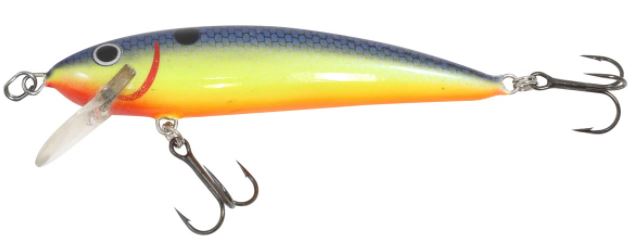 The crankbait, Rumble Shiner in Steel Chartreuse color