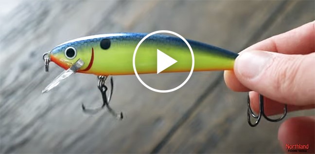 Northland Fishing Tackle Rumble Shiner crankbait video