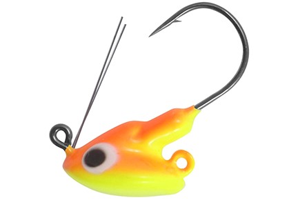 Weedless Stand-Up Fire-Ball Jig (Sunrise)