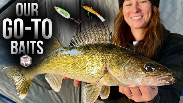 Ice Fishing Midwinter Walleyes